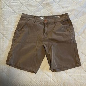 Mugsy Jeans Olive Shorts